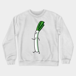 Funny leek Crewneck Sweatshirt